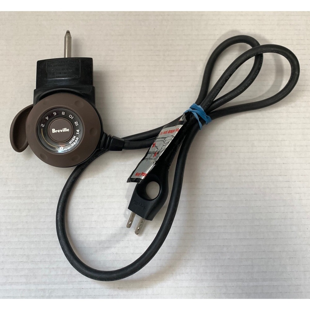 Breville Gourmet Electric Wok TC30 Probe Heat Temperature Controller Power Cable